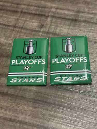 Lot of 2 Dallas Stars NHL 2025 Stanley Cup Playoffs Magnets