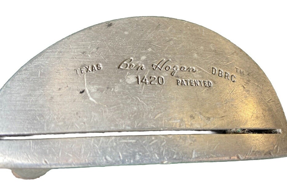 Ben Hogan 1420 DBRC Texas Slotted Putter Steel 34.5" RH Vintage Grip Nice Club