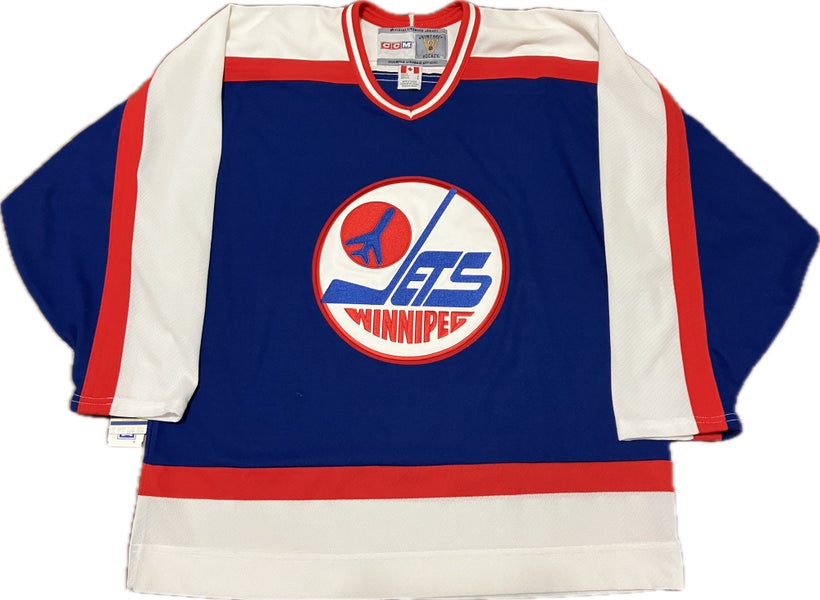NWT Winnipeg Jets Vintage Hockey CCM NHL Jersey Size L