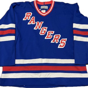 New York Rangers Blank CCM Authentic NHL Hockey Jersey Size 52