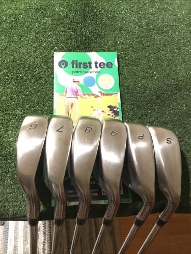 Taylormade rac HT Irons Set (6-PW-SW) Regular 95g Light Metal II Steel Shafts