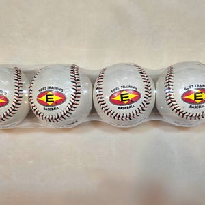 NEW ! 6Pk - Easton Ovale E - 9" Soft Training Baseball Synthetic Cover