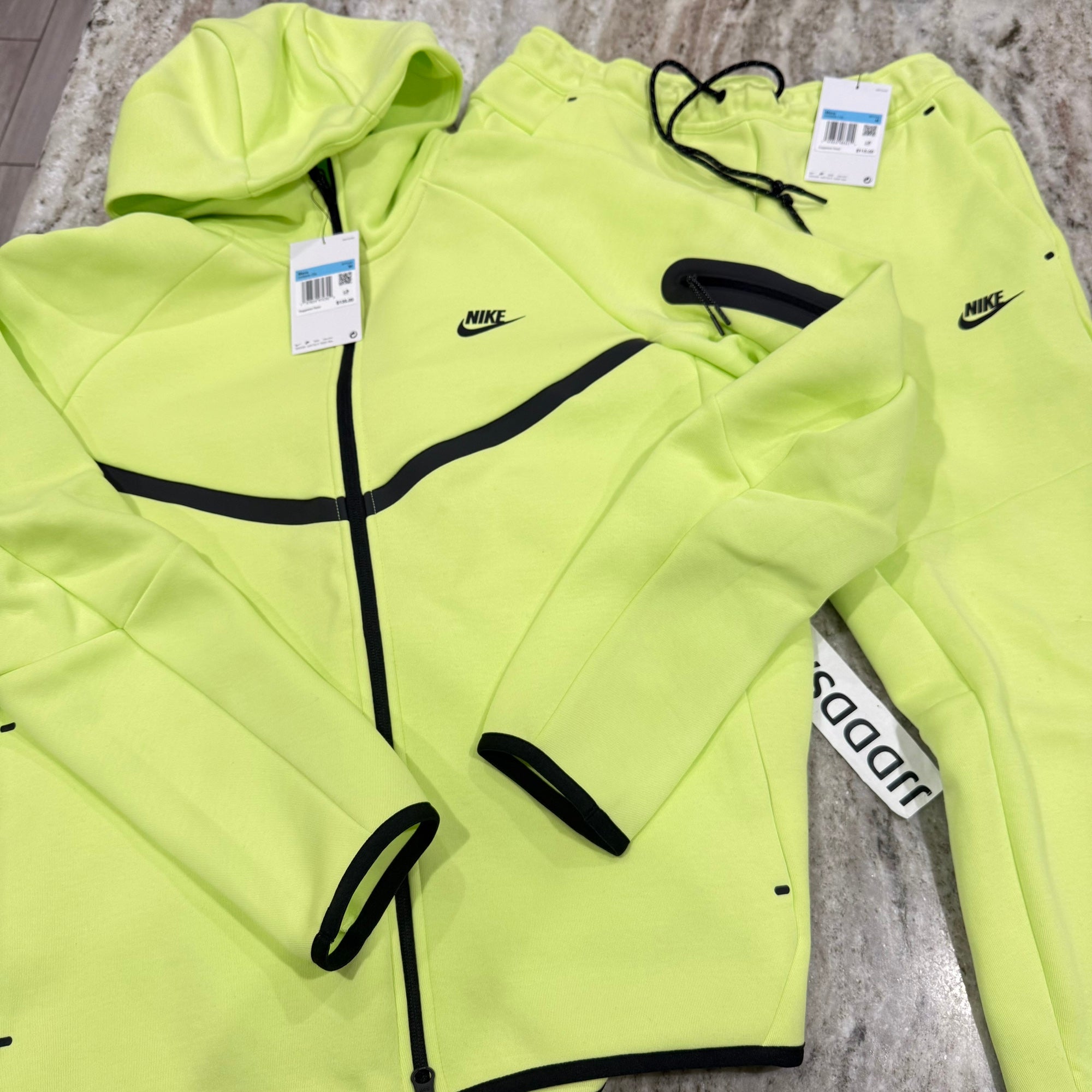mens nike tech fleece set