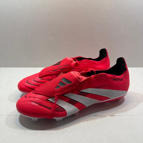 Red Men's Size M 12.5 (W 13.5) Adidas Cleats (New)