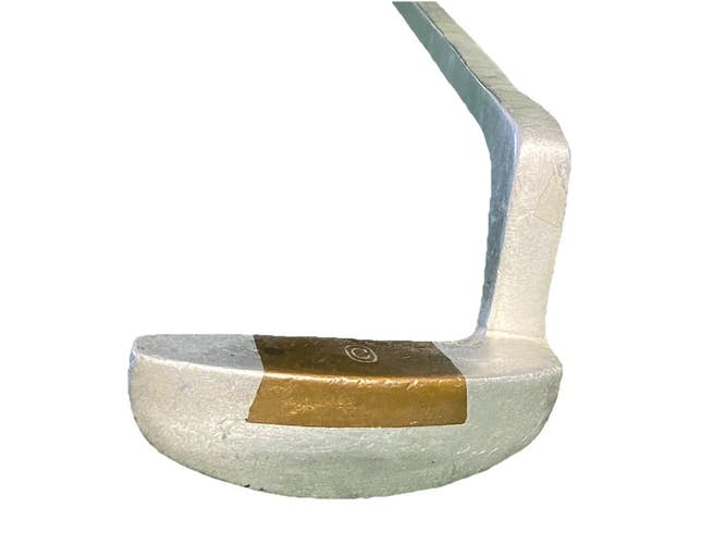 Otey Crisman Jones Rake 2" Backward Offset Brass Insert Putter RH Sq Aluminum 36