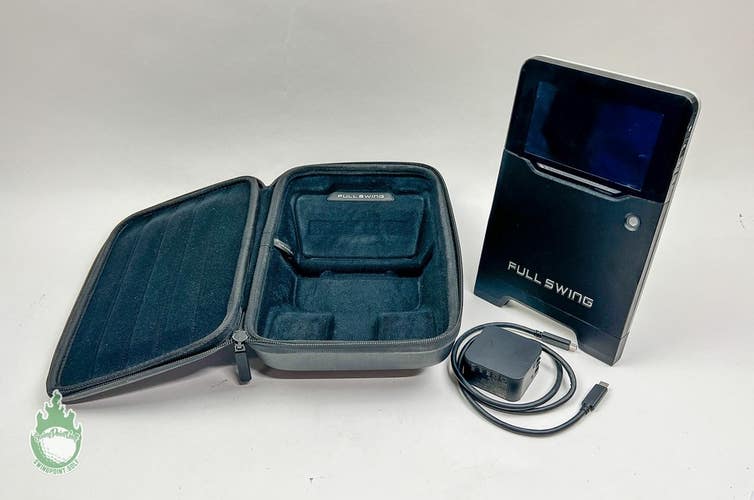 Full Swing Golf Launch Monitor Simulator Indoor/Outdoor Charger & Case
