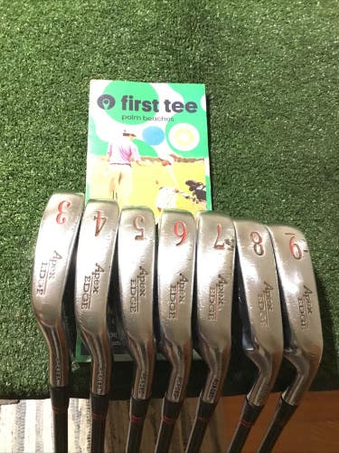 Ben Hogan Apex Edge Forged Irons Set (3-9 Irons) Regular Apex 3 Graphite Shafts