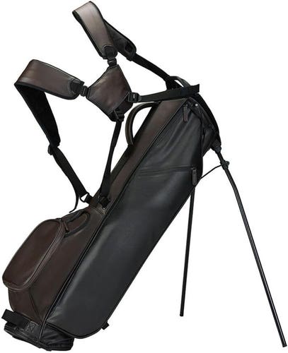 NEW 2025 TaylorMade Flextech Carry Premium Black/Brown 3 Way Stand/Carry Golf