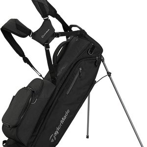 NEW 2024 TaylorMade Flextech Black 4 Way Stand/Carry Golf Bag