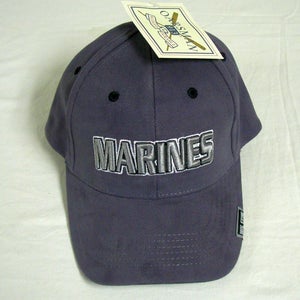 Oarsman U.S. Marines Hat (Gray, Adjustable) Golf Cap NEW