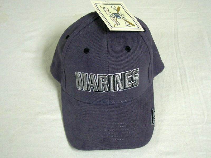 Oarsman U.S. Marines Hat (Gray, Adjustable) Golf Cap NEW