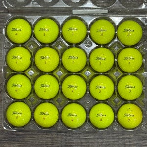 20 Titleist Pro V1x Yellow Golf Balls - 5A MINT CONDITION ONLY