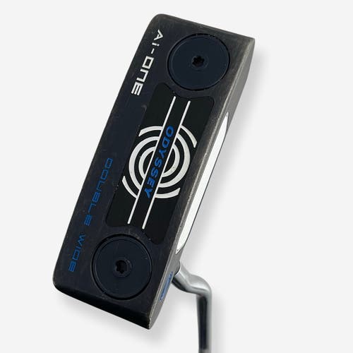 Odyssey Ai One Double Wide Putter Right Handed Steel Shaft 35” W/ Headcover
