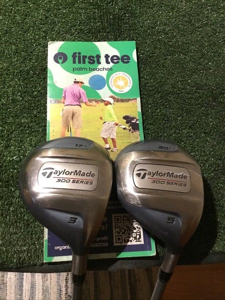 TaylorMade Ladies 300 Series Woods Set (3W & 5W) Lite L-60 Graphite Shafts