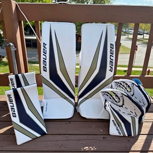 Goalie leg pads full