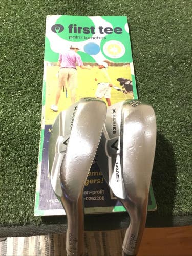 Callaway Jaws X Series Forged CC Wedge Set 54* SW & 60* LW Stiff Project X Steel