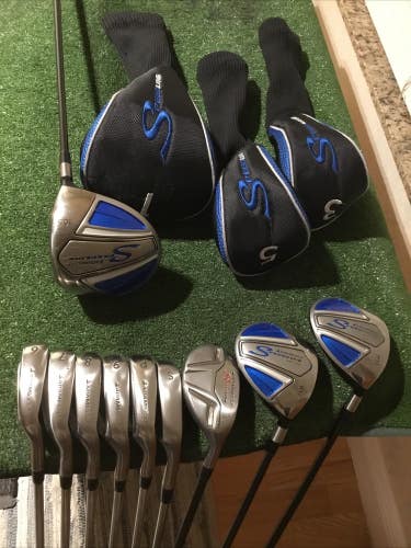 Adams Speedline Full Set (D, 3W, 5W, 4H, 6-PW-SW)Uniflex Graphite & Steel (READ)