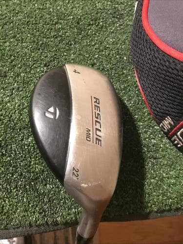 Taylormade Rescue Mid 22* 4 Hybrid Seniors Ultralite Graphite Shaft