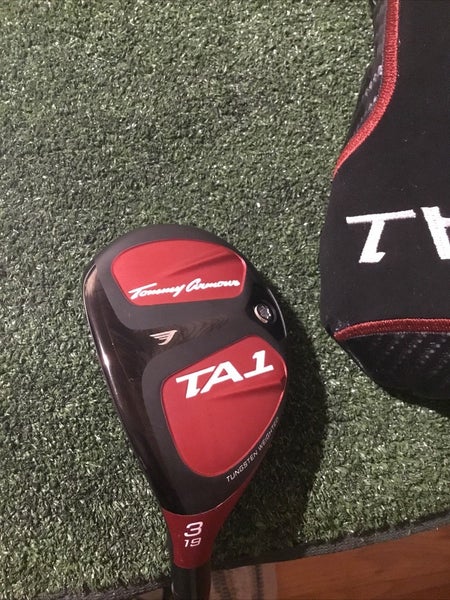 Tommy Armour Left Handed TA1 19* 3 Hybrid Regular Recoil 75F3 Graphite Shaft NEW