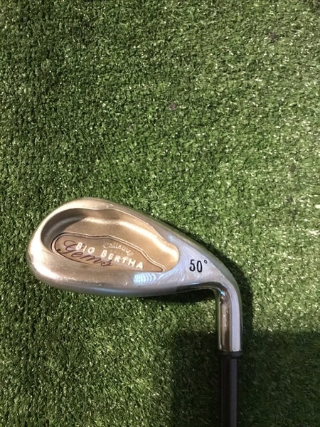 Callaway Ladies Big Bertha Gems 50* Gap Wedge (GW) Gems 65i Graphite Shaft 33.5