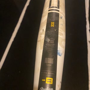 2025 Rawlings Icon Composite USSSA Certified Bat (-8) 23 oz 31" (Used)