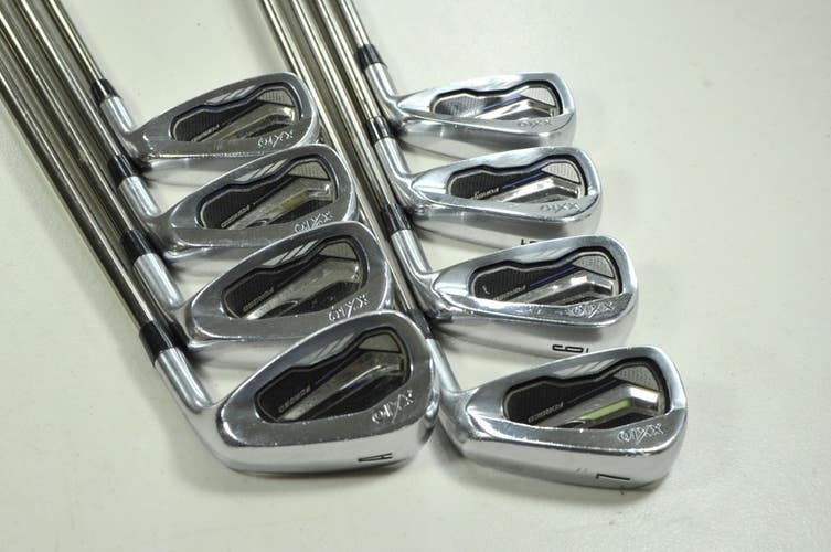 XXIO Forged 2017 4-PW,AW Iron Set Regular Flex Right Recoil F3 Graphite # 187309