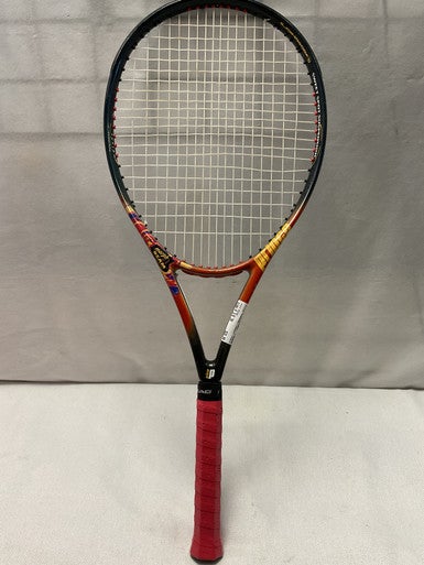 Used Prince THUNDERBOLT LONGBODY OVERSIZE Adult Tennis Racquet Black 4 3/8" 11490-S000267048