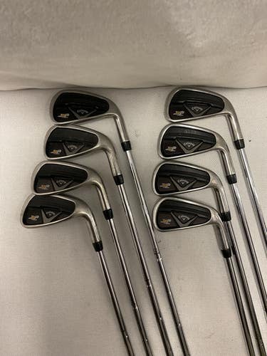 Used Callaway X2 HOT PRO Mens Iron Set RH 3I-PW 11490-S000267034