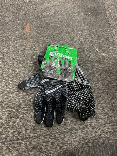 Used Cutters GAME DAY FB Gloves Black L/XL 11614-S000224504