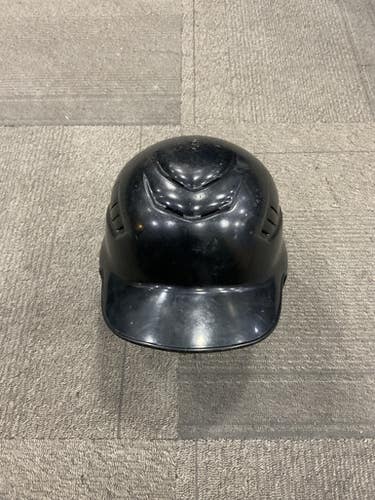 Used BASEBALL HELMET Batting Helmet No Mask Black One Size 11614-S000224847