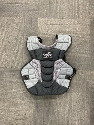 Used Rawlings CHEST PROTECTOR Catchers Chest Protector Black Adult 11614-S000224850