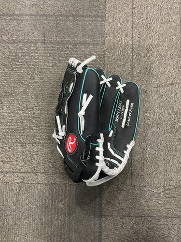 Used Rawlings FAST PITCH SOFTBALL BB/SB Glove RH Throw Black 11 1/2" 11614-S000224844