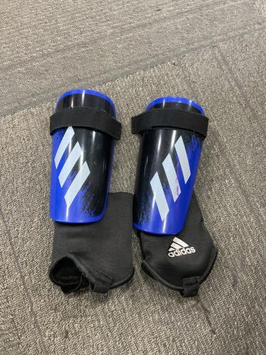 Used Adidas Soccer Shin Guards Adult Black MD 11614-S000224832
