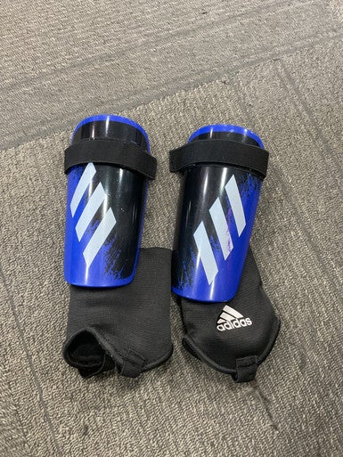 Used Adidas Soccer Shin Guards Adult Black MD 11614-S000224832