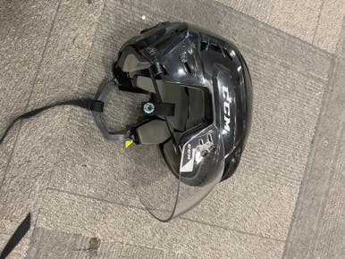 Used CCM NON CERTIFIED HELMET Hockey Helmet Only Black MD 11614-S000224820