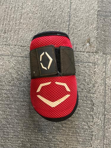 Used Evoshield ELBOW GUARD BB/SB Elbow Protector Red 11614-S000224804