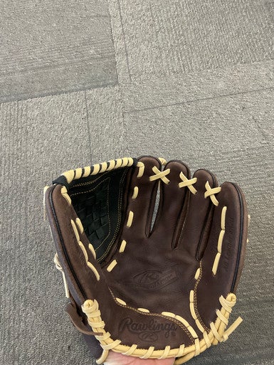 Used Rawlings THE MARK OF A PRO BB/SB Glove RH Throw Brown 12 1/2" 11614-S000224782