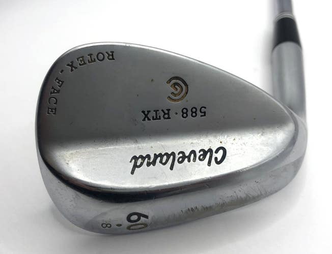 Left Handed Cleveland Lob Wedge 588 RTX Rotex Face 60/8 LH DG Steel Shaft