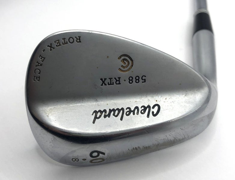 Left Handed Cleveland Lob Wedge 588 RTX Rotex Face 60/8 LH DG Steel Shaft