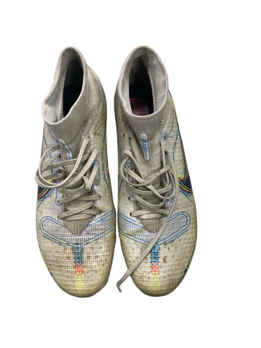 Used Nike FIT360 Soccer Cleats White Youth 09.0 11613-S000171259