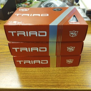 Wilson Staff Triad White Golf Balls