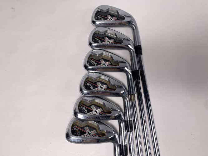 Callaway X Tour Iron Set 3-9 True Temper Dynamic Gold S300 Stiff RH No 7 iron