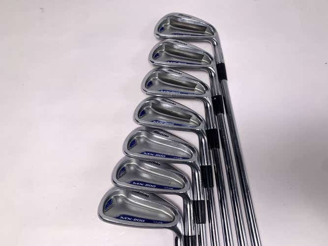 Mizuno MX 200 Iron Set 4-PW Stiff Steel Mens RH