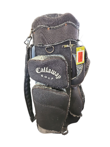 Used Callaway BLACK AND GRAY Mens Cart Bag None 11850-S000022080