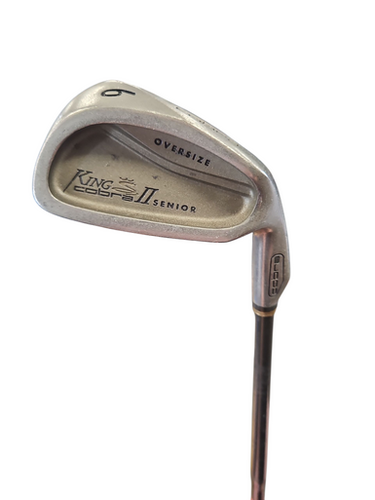 Used Cobra KING II OVERSIZE SENIOR Mens Individual Iron RH 6 Iron 11850-S000022078