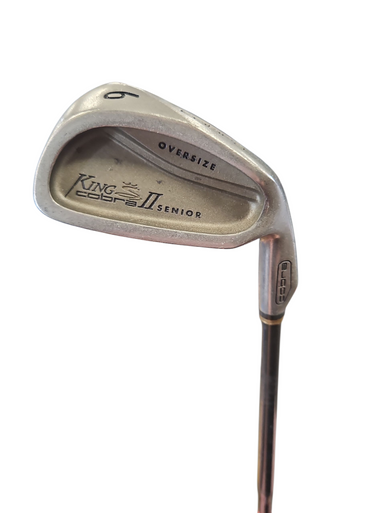 Used Cobra KING II OVERSIZE SENIOR Mens Individual Iron RH 6 Iron 11850-S000022078