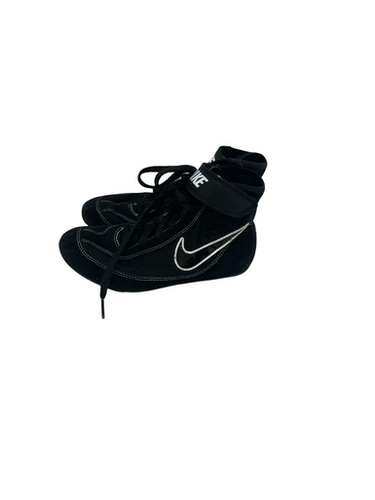Used Nike Speedsweep Jr 3 Wrestling Shoes Black  11692-S000143827