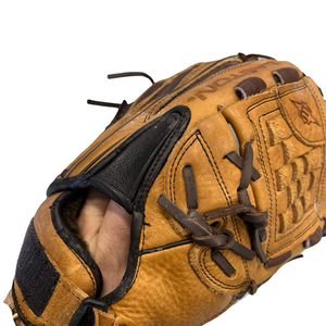 Used Easton NE 12Y BB/SB Glove RH Throw Brown 12" 11682-S000123398