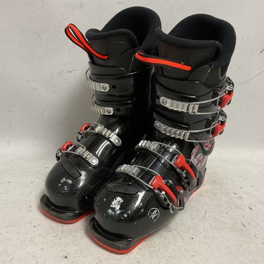 Used Rossignol COMP J4 Boys DH Ski Boot Black And Red 235 MP - J05.5 - W06.5 11855-S000194201