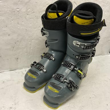 Used Lange LX100 Mens DH Ski Boot Grey 265 MP - M08.5 - W09.5 11855-S000194189
